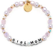Little Words Project Girl Mom Beaded Stretch Bracelet