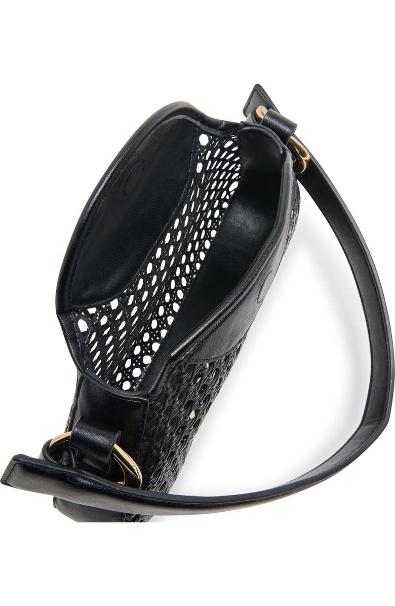 Dolce Vita Molene Faux Leather Shoulder Bag, Alternate, color, Black