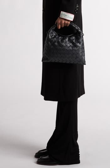 Bottega Veneta Mini Hop Intrecciato Leather Hobo Bag | Nordstrom