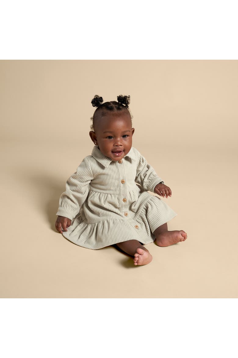 Dress & Diaper Cover Set, Alternate, color, Sage