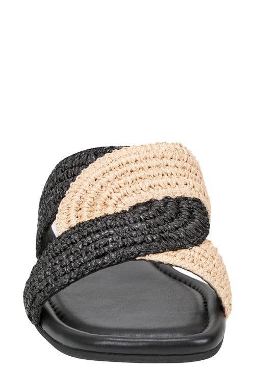 Marc Fisher Ltd Navie Slide Sandal In Black