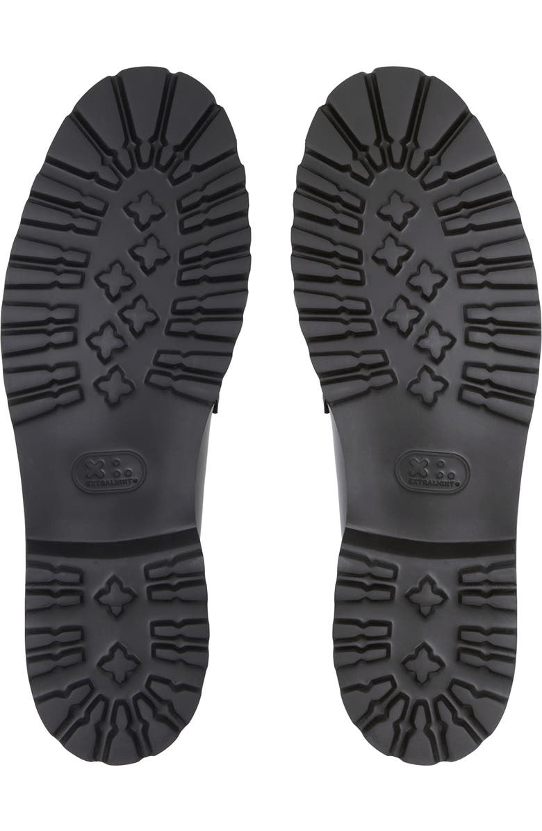 Brooks Brothers Bleecker Lug Sole Penny Loafer, Alternate, color, Black