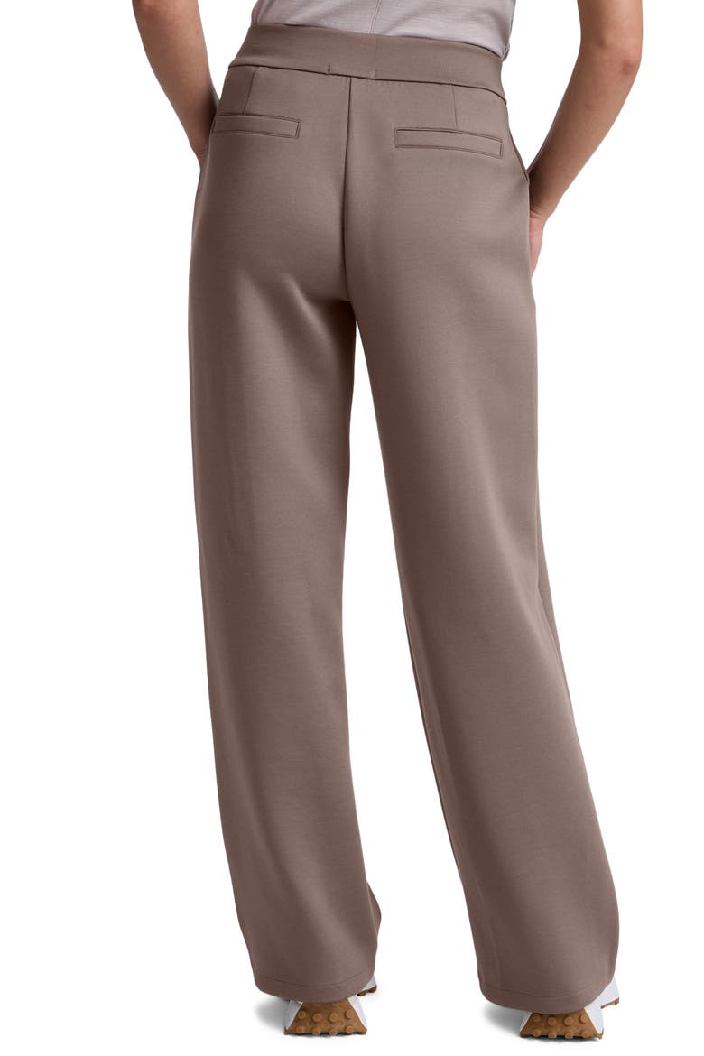 In The Flow Wide Leg Sweatpants, Alternate, color, CAPPUCCINO
