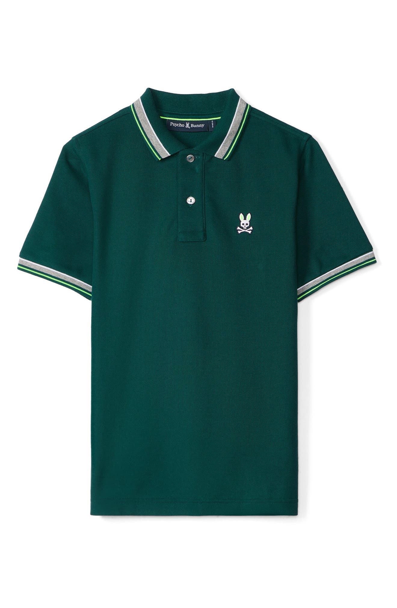 Psycho Bunny Kids' Rockport Piqué Knit Polo