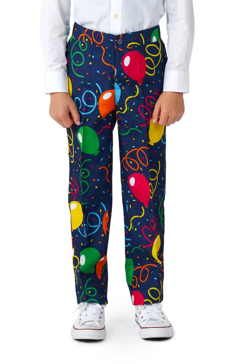 OppoSuits Kids' Suitmeister Confetti Ball Two-Piece Suit with Tie, Alternate, color, 