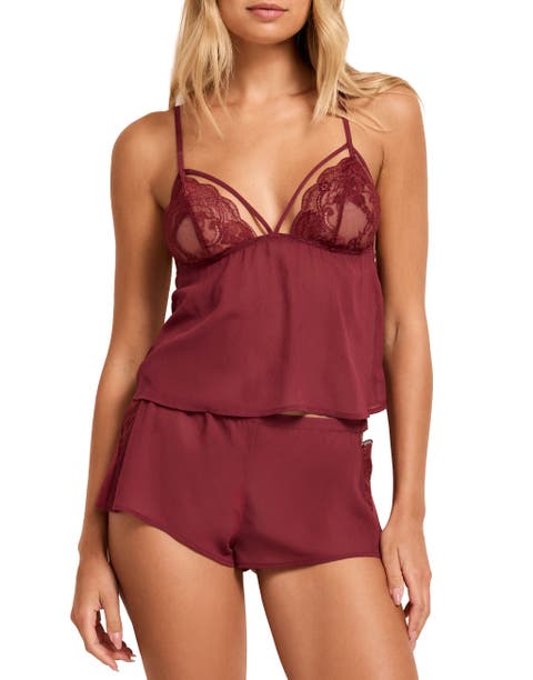 Soraya Cami And Short Lace Set Lingerie