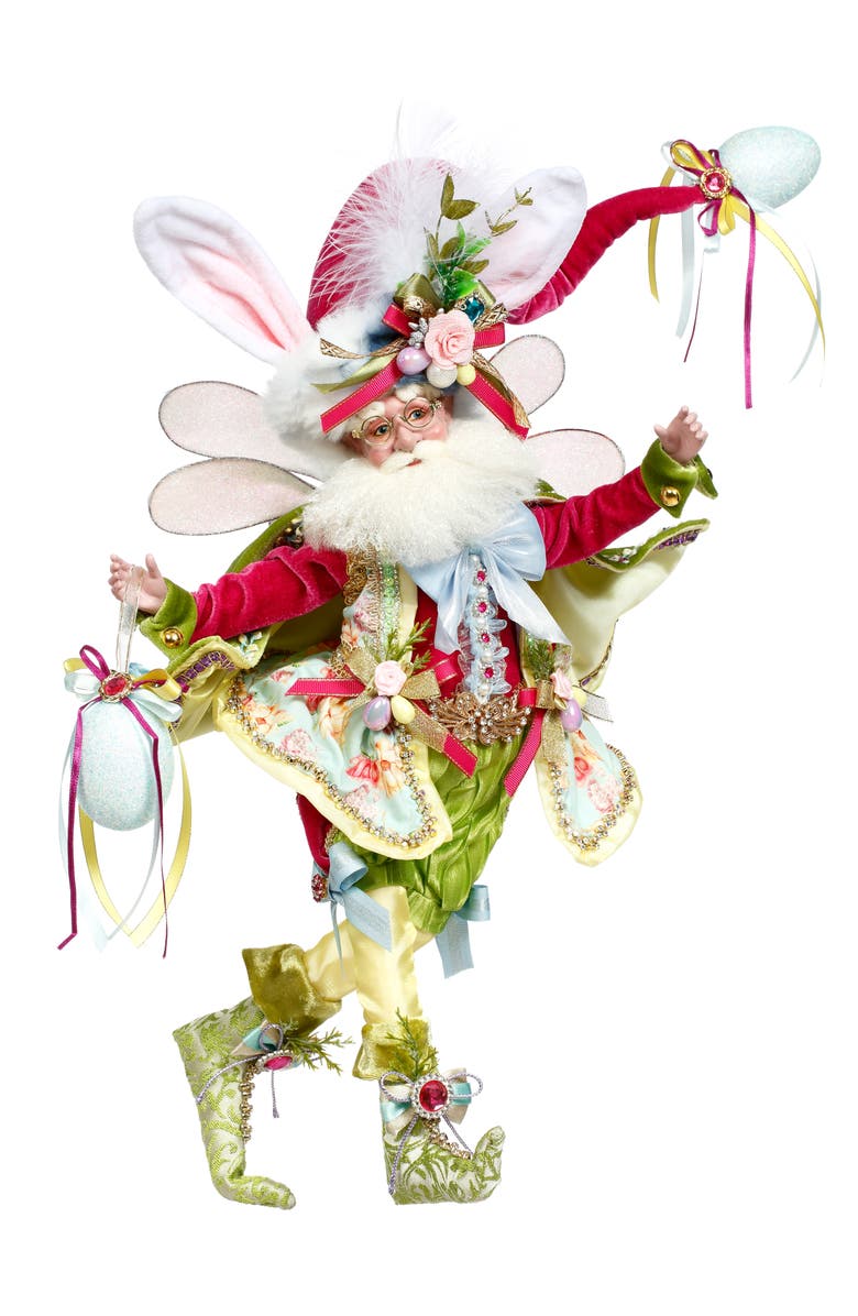 Mark Roberts Happy Easter Fairy, Medium, Main, color, Bright Pink