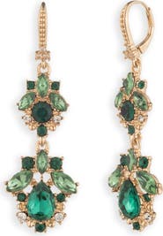 Marchesa Magnificent Magnolia Double Drop Earrings