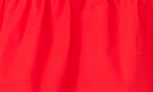 1.state Keyhole Peplum Tank In Red
