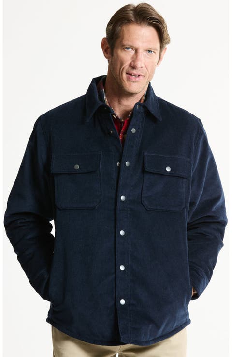 Lined Corduroy Overshirt