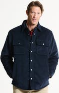 JACHS Lined Corduroy Overshirt