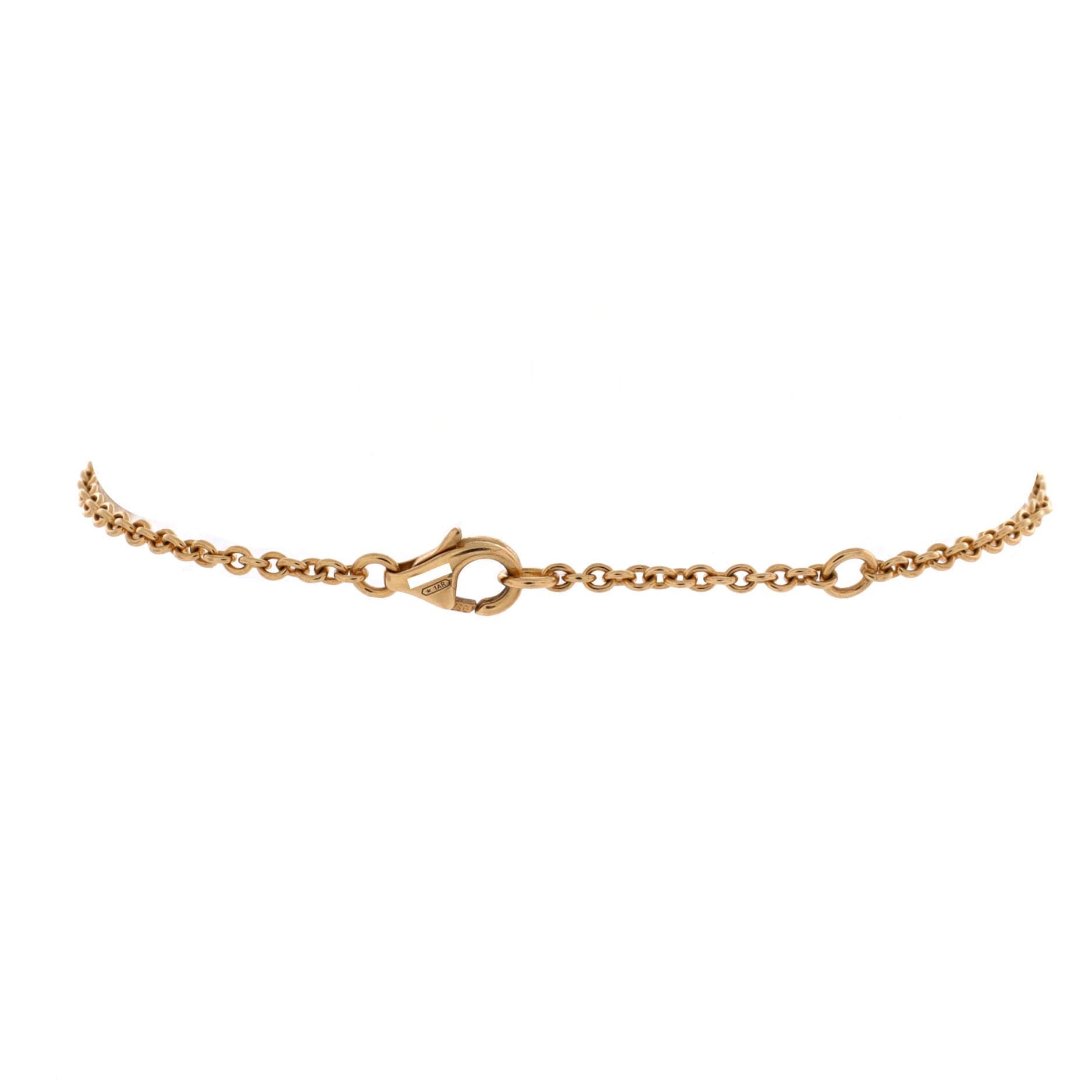 Love Interlocking Bracelet 18K Yellow Gold, Alternate, color, Metallic Gold