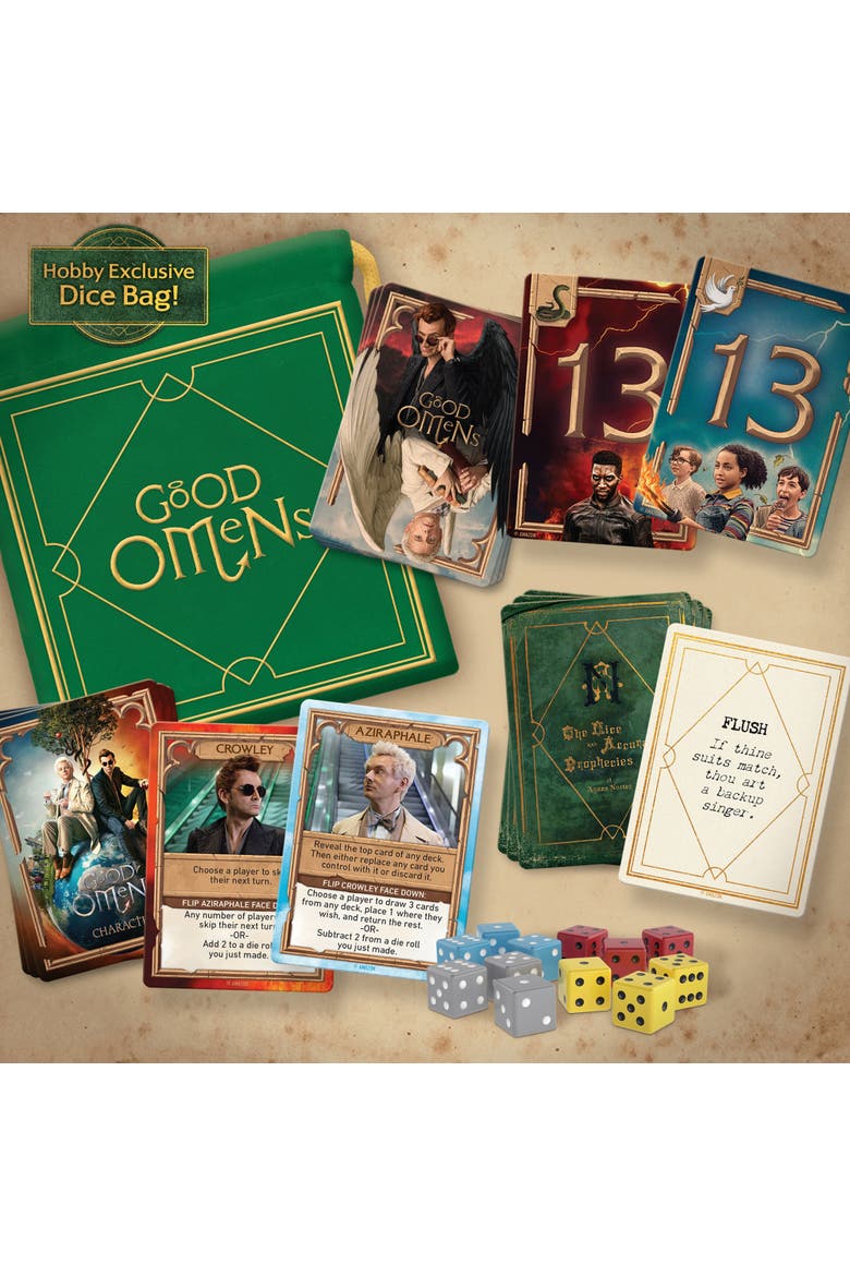 Good Omens An Ineffable Card Game, Alternate, color, Multicolored
