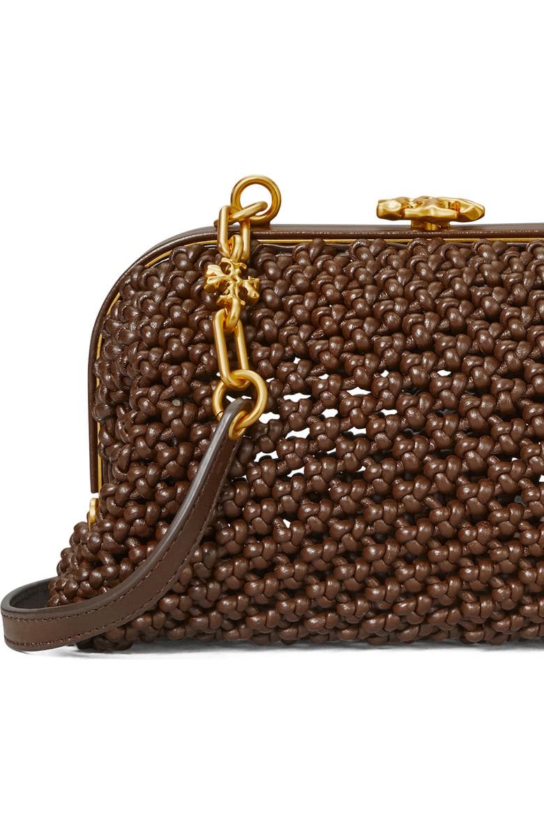 Tory Burch Cleo Macrame Mini Shoulder Bag, Alternate, color,