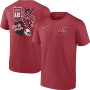FANATICS Men's Fanatics Branded Cardinal Arizona Cardinals Split Zone T-Shirt