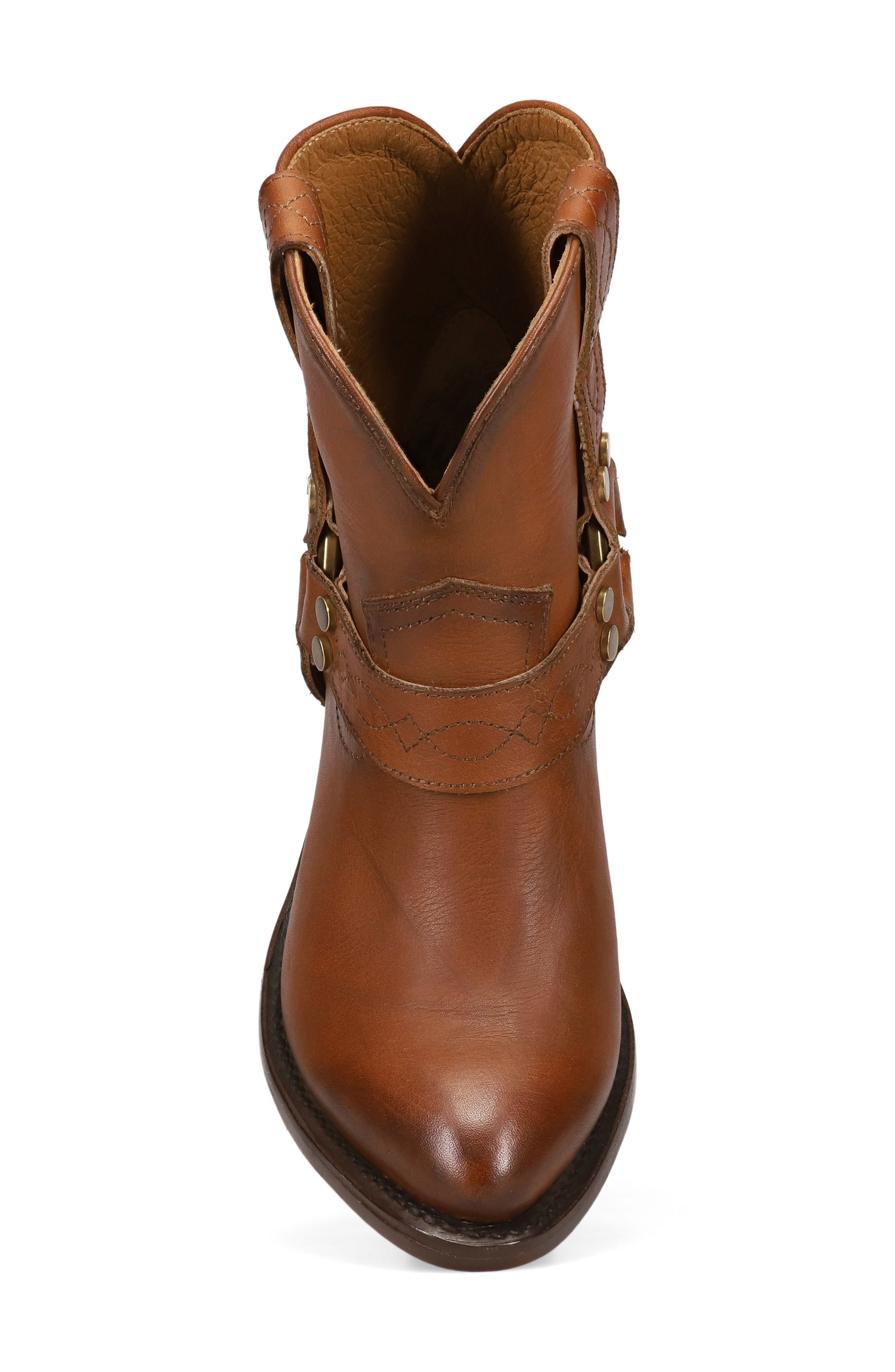 Frye Billy Harness Bootie, Alternate, color, Saddle
