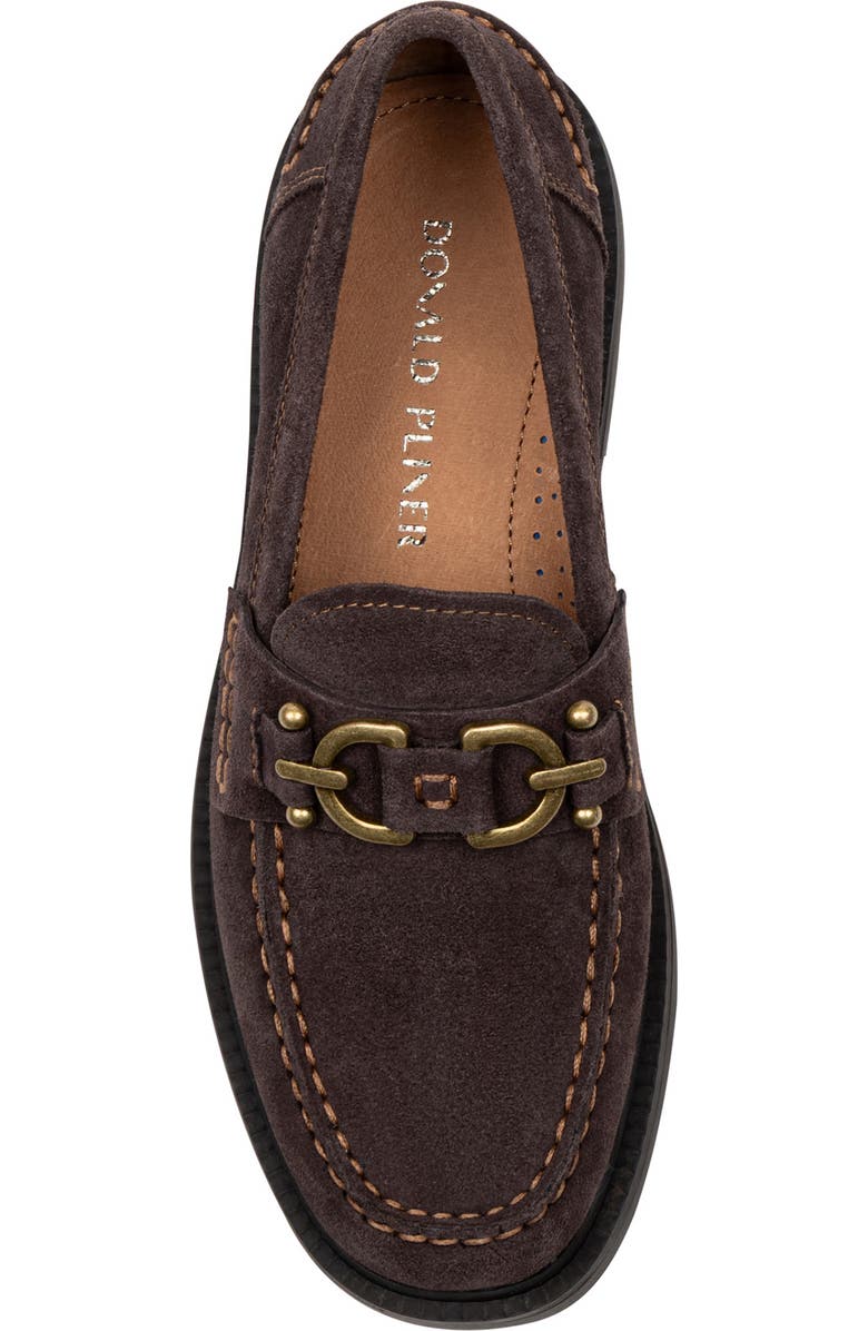 Donald Pliner Galilee Bit Loafer, Alternate, color, Dark Brown
