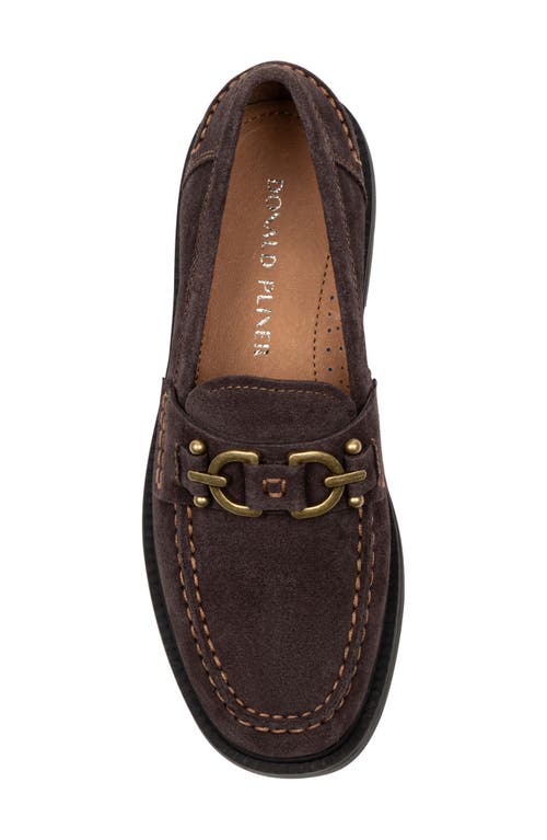 Donald Pliner Galilee Bit Loafer In Brown