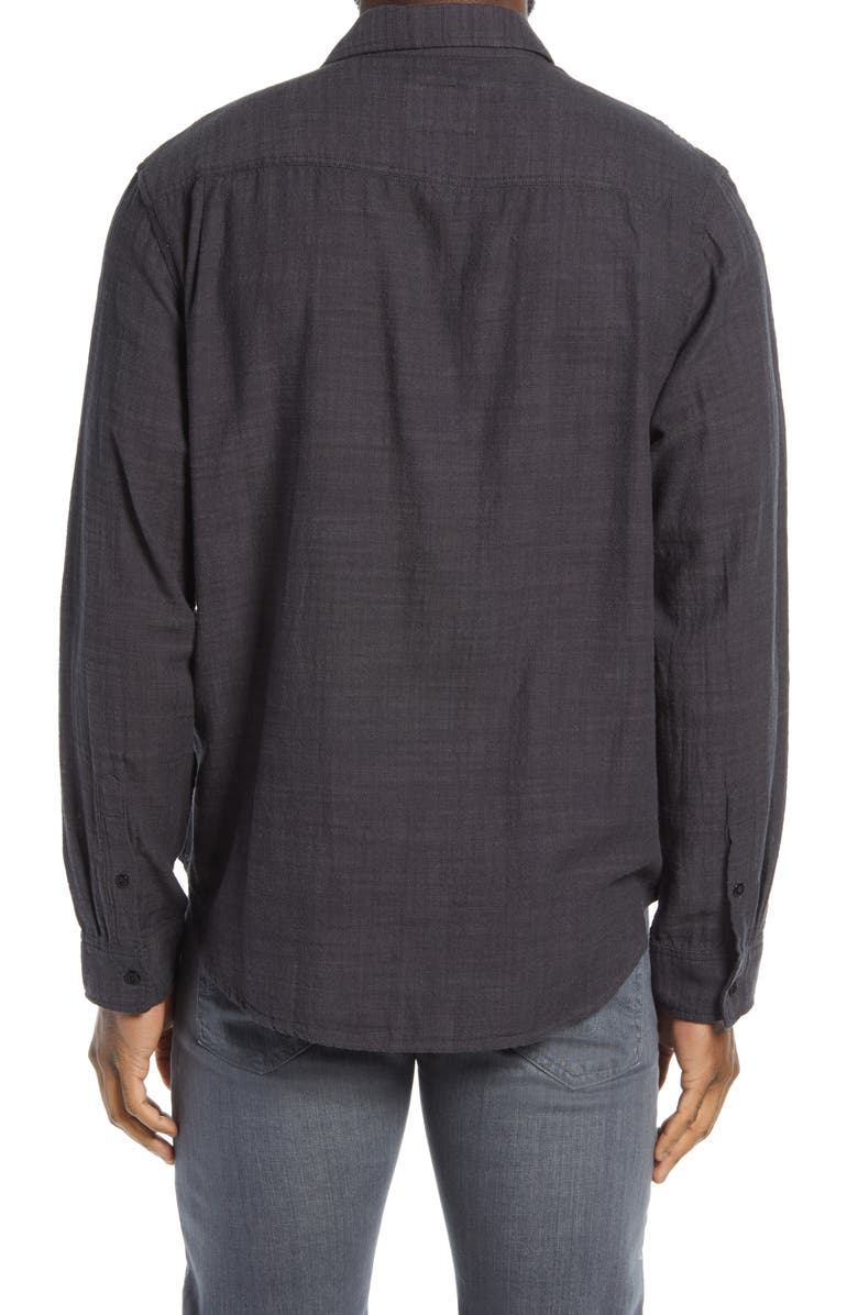 Rails Wyatt Button-Up Shirt, Alternate, color, Black Chambray