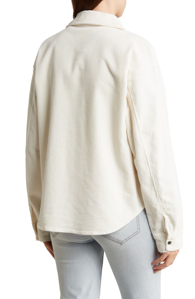 Sanctuary Dakota Corduroy Shacket, Alternate, color, 