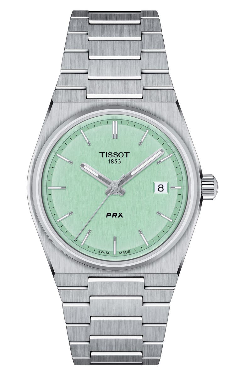 Tissot PRX Bracelet Watch, 35mm, Main, color, Grey