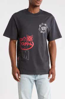 Overlay Cotton Jersey Graphic T-Shirt