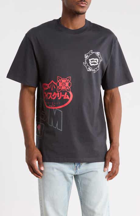 Overlay Cotton Jersey Graphic T-Shirt