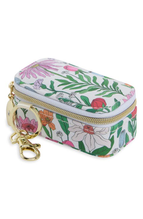 Mini Travel Jewelry Case Key Chain