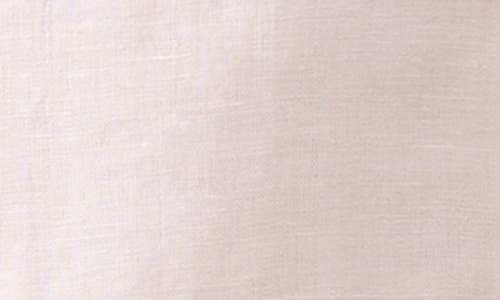 Rodd & Gunn Palm Beach Sports Fit Short Sleeve Linen Button-up Shirt In Pink