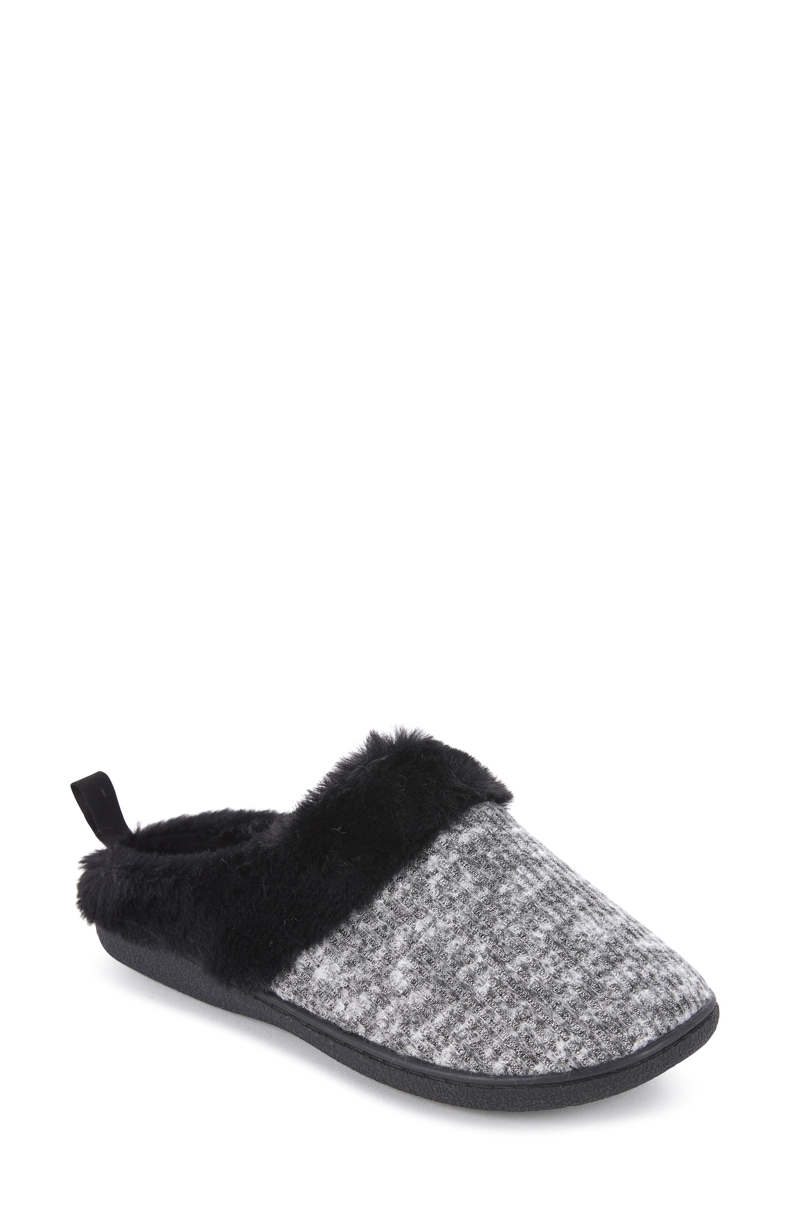 FLOOPI Hannah Faux Shearling Clog Slipper, Main, color, 