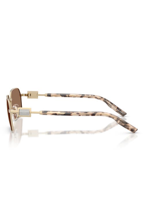 Dolce & Gabbana Dolce&gabbana 56mm Rectangular Sunglasses