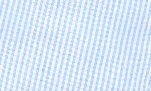 Weezie Set Of 2 Stripe Oven Mitts In Blue