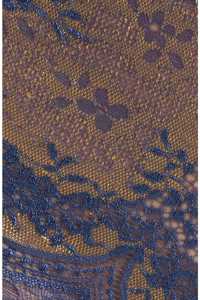 Lace Hipster Panties, Alternate, color, DENIM BRASS