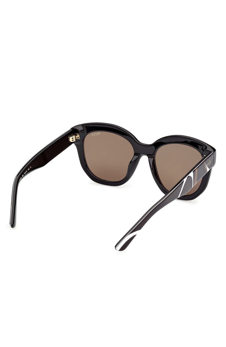 Emilio Pucci 53mm Geometric Sunglasses, Alternate, color,