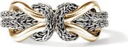 John Hardy Infinite Love Knot 14k Gold & Sterling Silver Ring