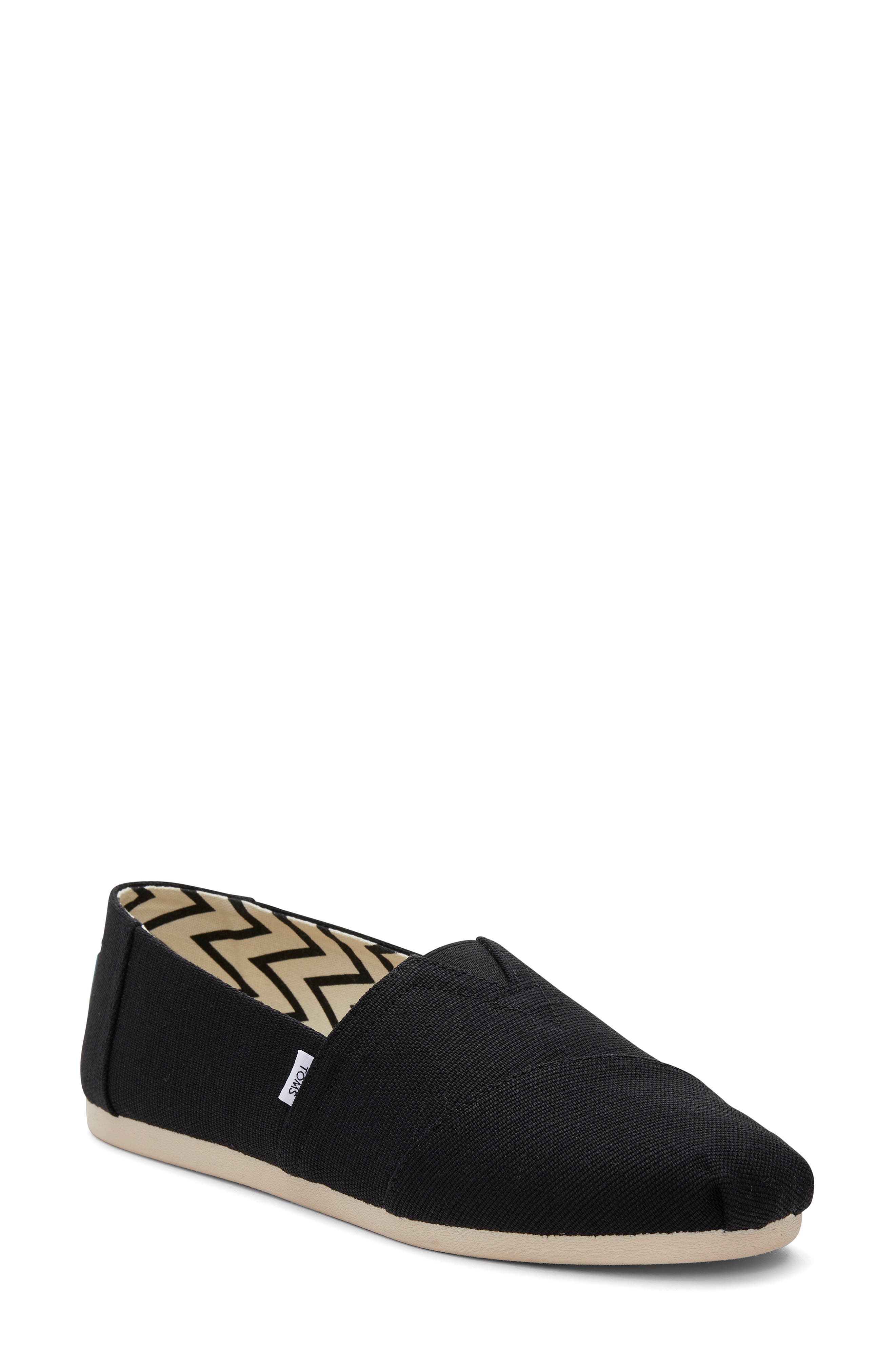 TOMS Alpargata 3.0 Slip-On Sneaker, Main, color, Black/ Tan