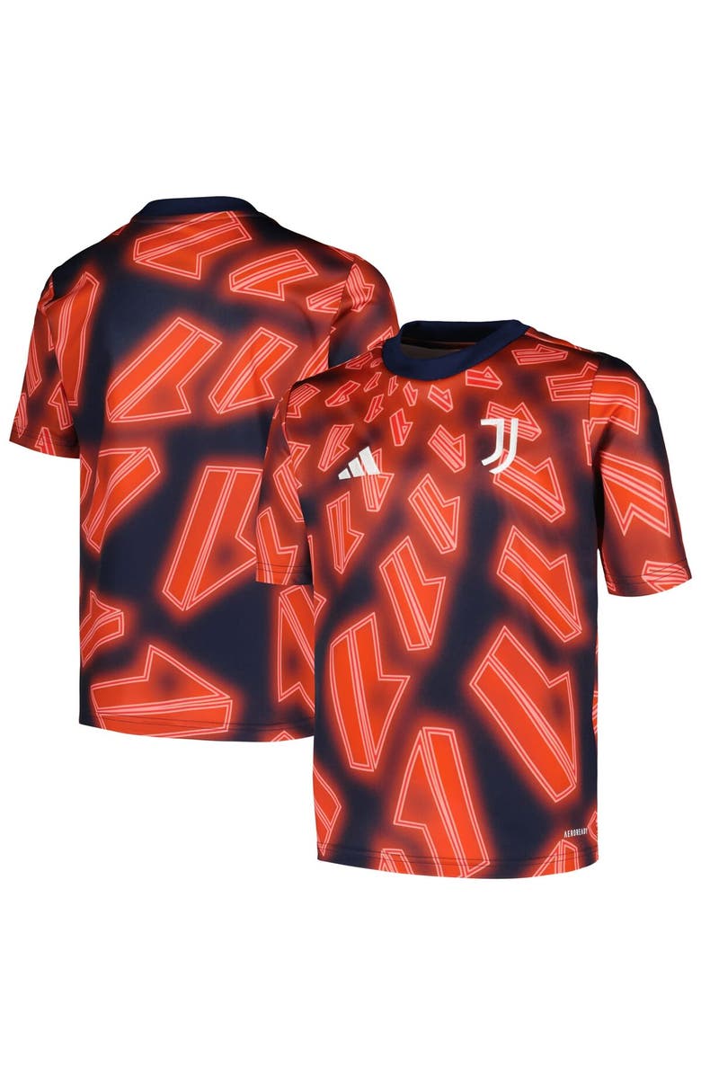 adidas Youth adidas Navy Juventus 2023/24 Pre-Match Top, Alternate, color, Navy