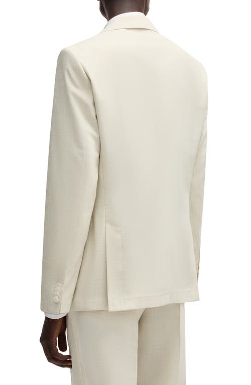 Hugo Boss Boss Hutson Wool Blend Sport Coat In Neutral