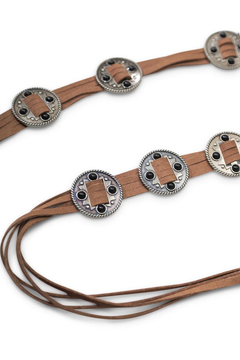 Dusk to Dawn Belt, Alternate, color, Brown