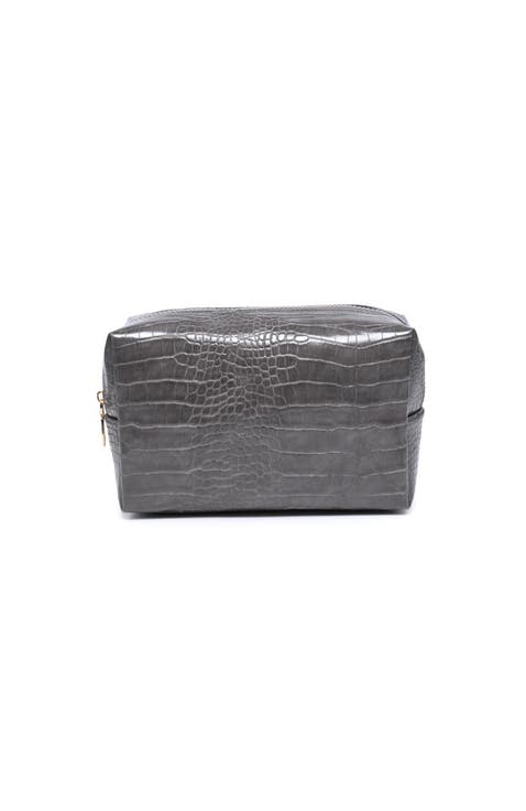 Croc Chic Cosmetic & Travel Organizer Pouch