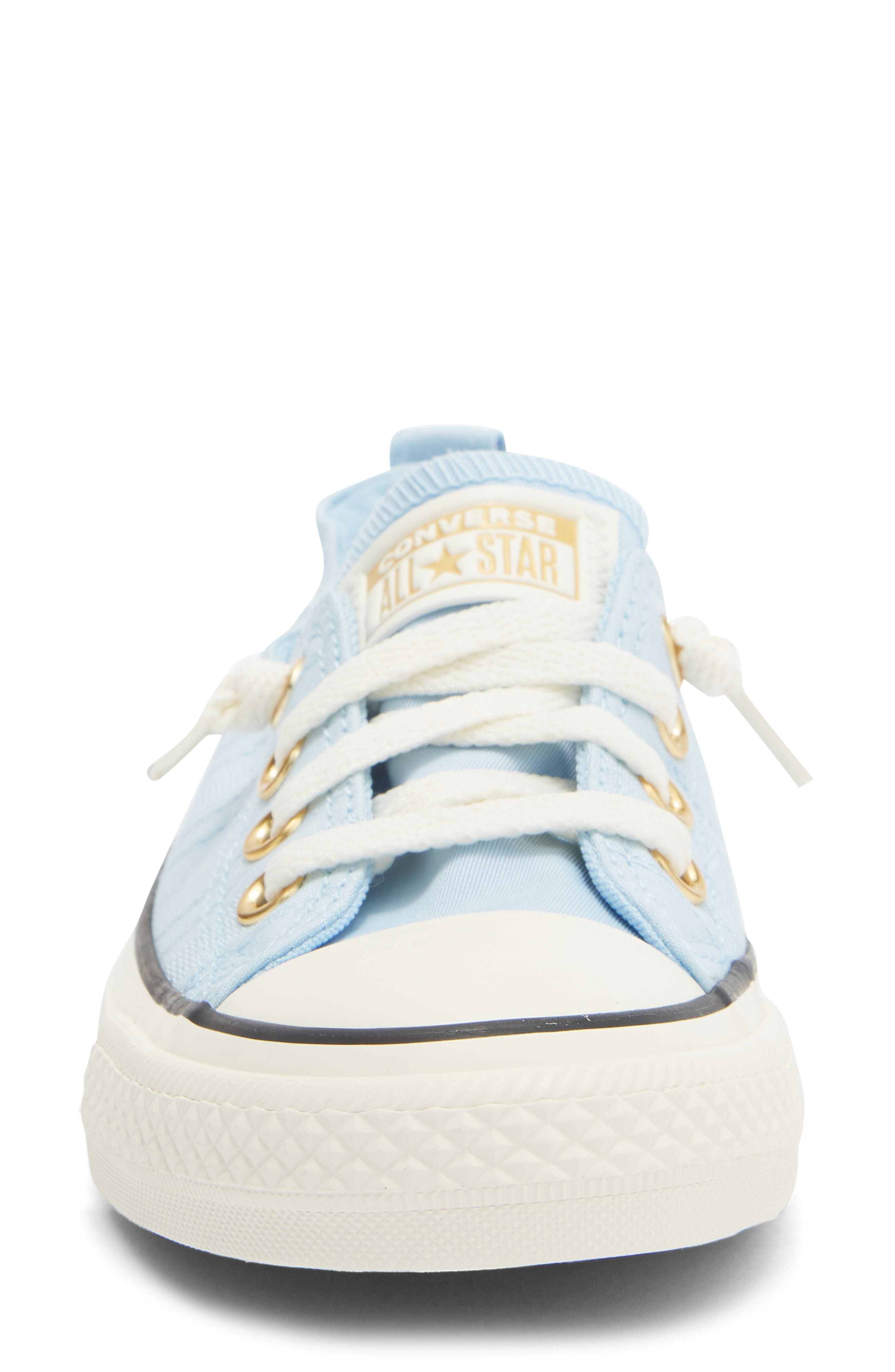 Chuck Taylor® All Star® Lift Oxford Sneaker, Alternate, color, BLUE IT/ EGRET/ BLACK