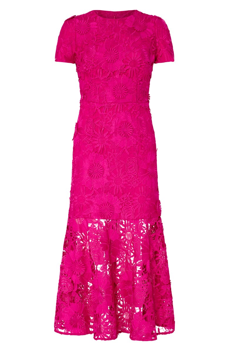 Milly Tahlia Floral Lace Dress, Alternate, color, 