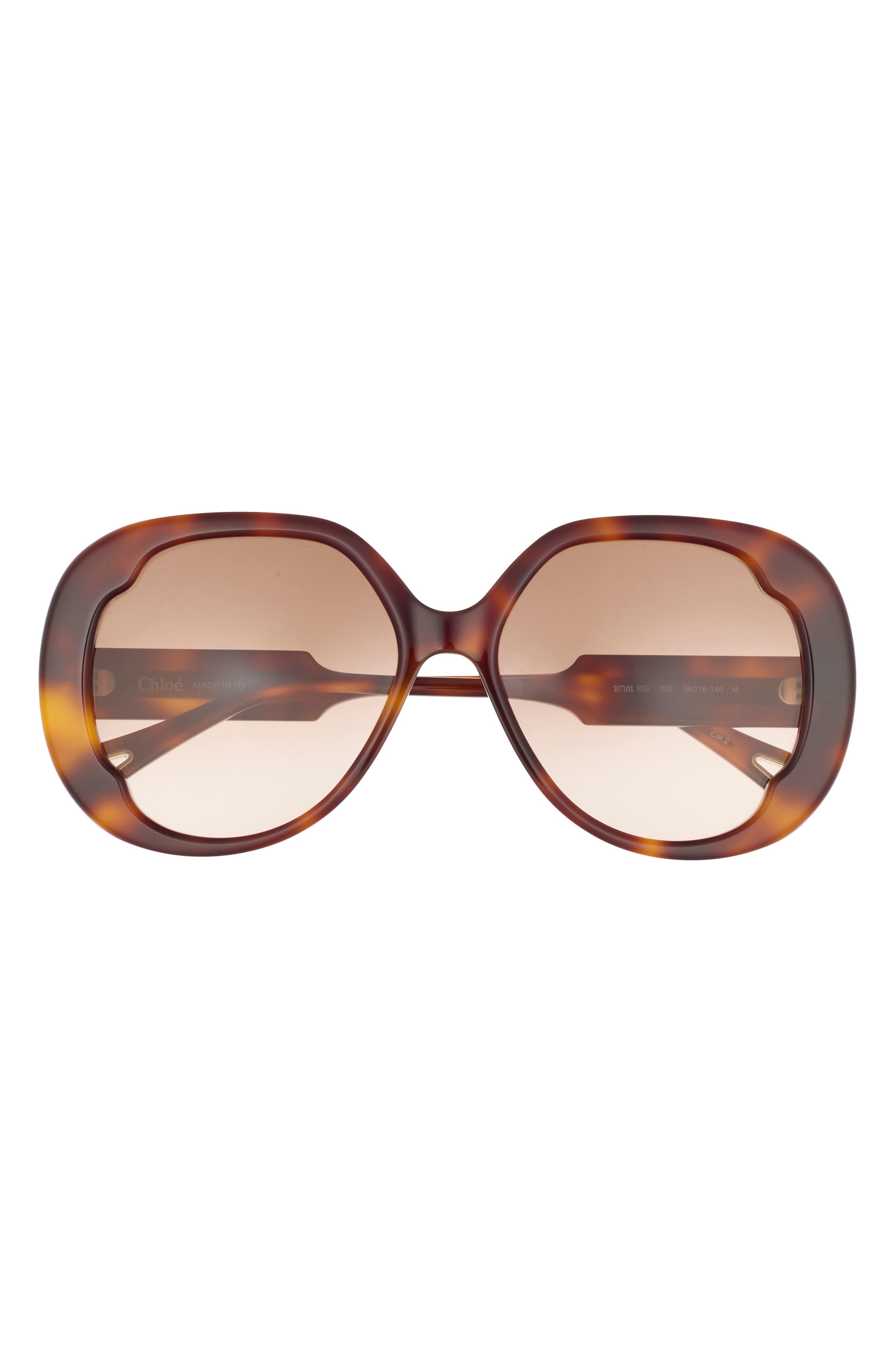 Chloé 56mm Round Sunglasses