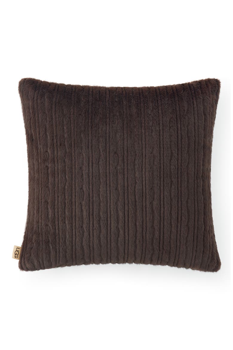 Jennis Euro Pillow, Main, color, BURNT CEDAR TIPPED