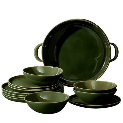 Family Feast Dinnerware, Set of 13 Pieces