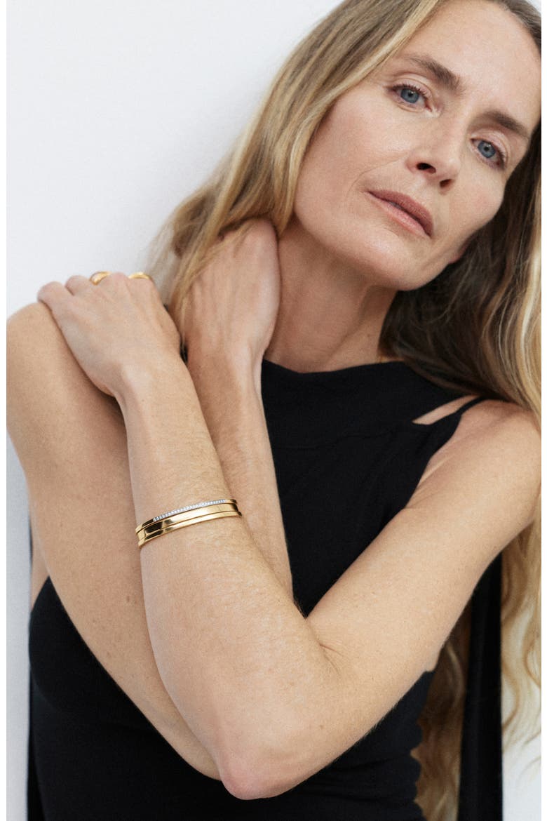 Essential Slim Bangle, Alternate, color, 18K GOLD VERMEIL