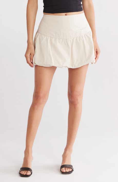 Elodie Bubble Hem Miniskirt