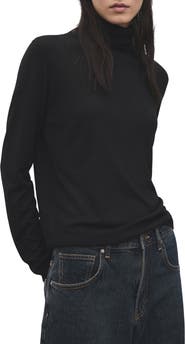 MANGO Turtle Knit Sweater
