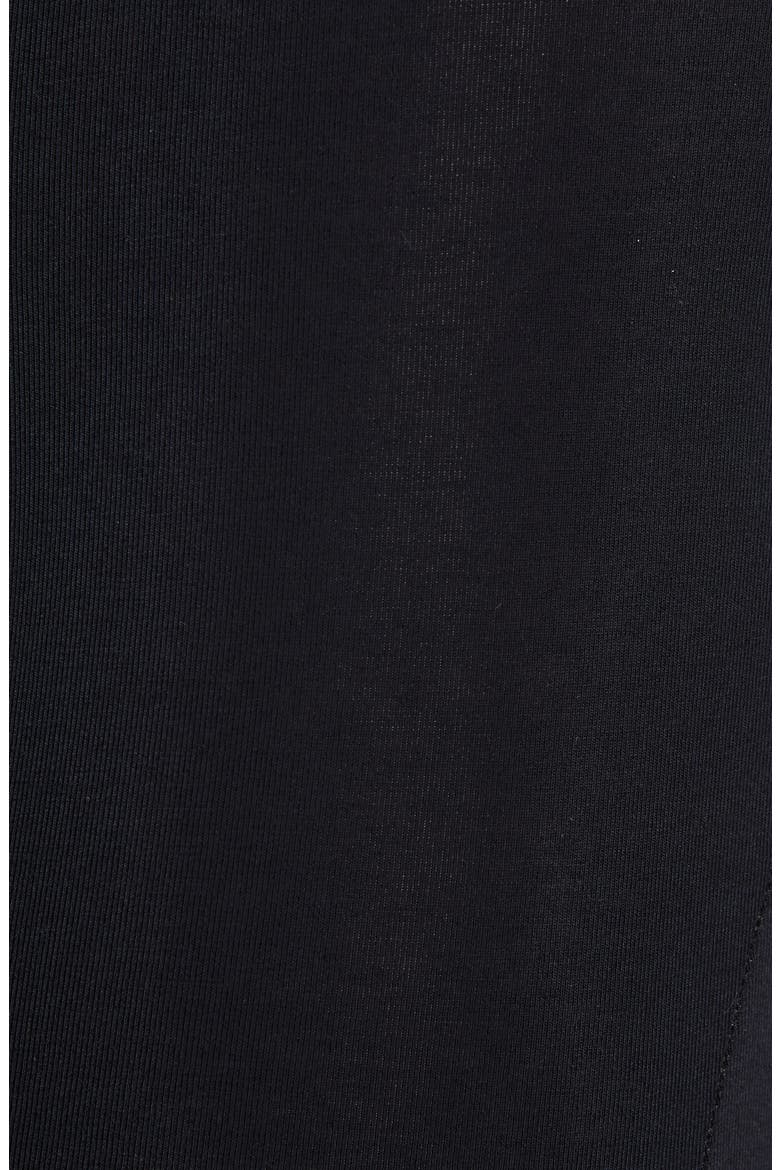 Cotton Essentials Cotton Long Boxer Brief, Alternate, color, ALL BLACK