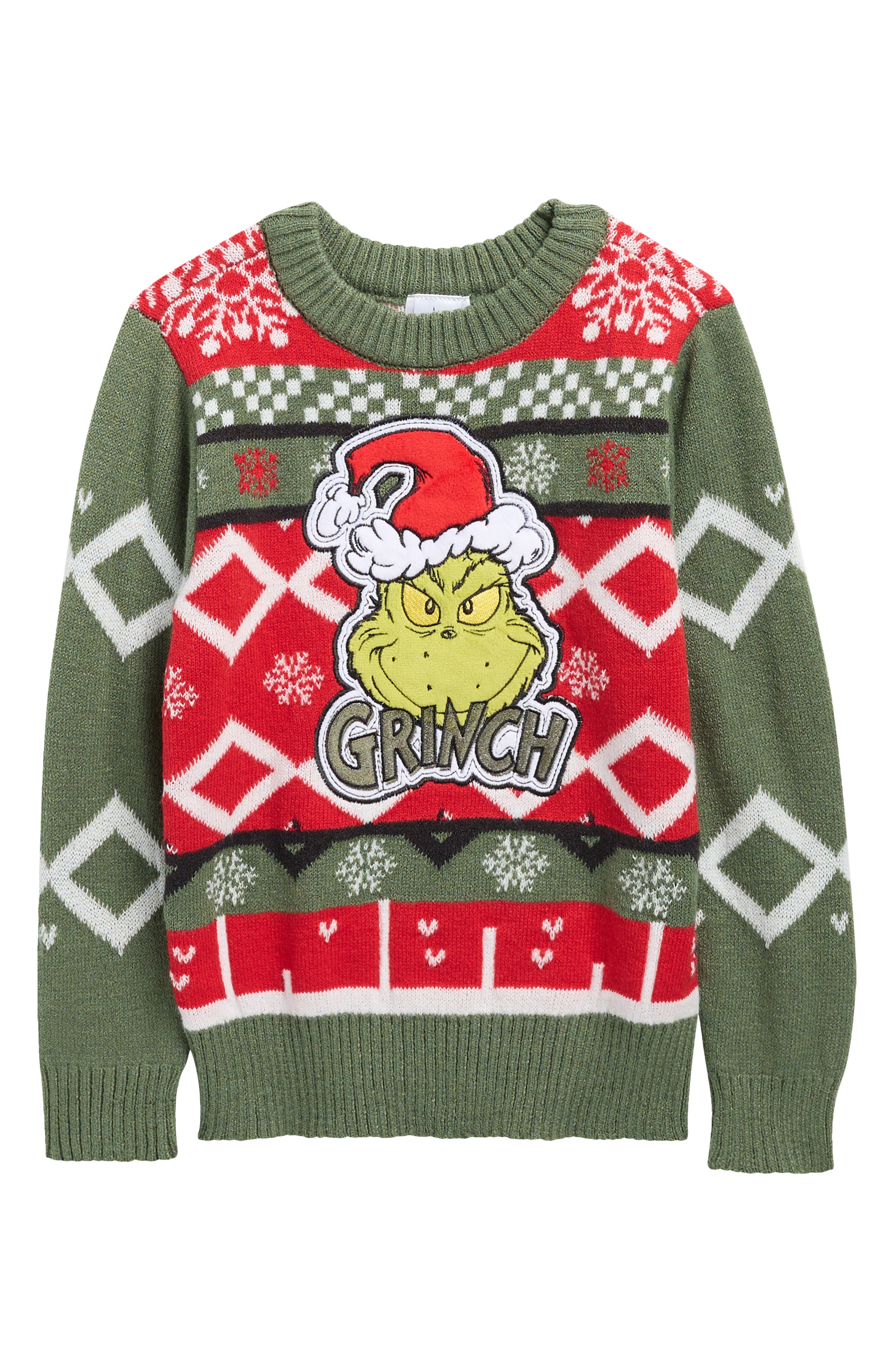 ASSORTED Kids' Grinch Christmas Sweater